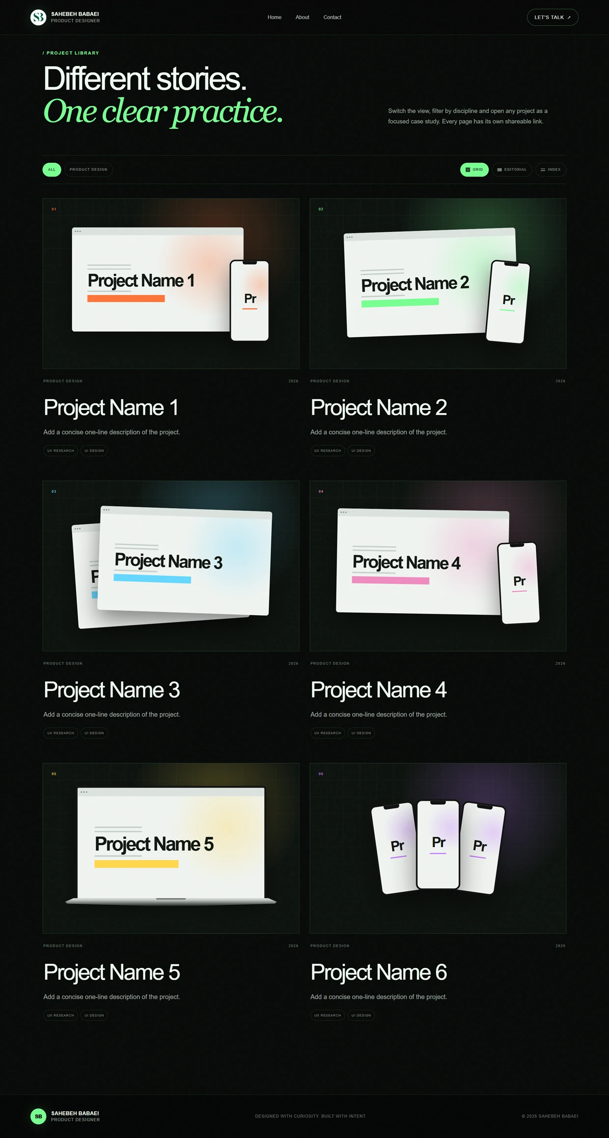 Different stories. One product. visual 1