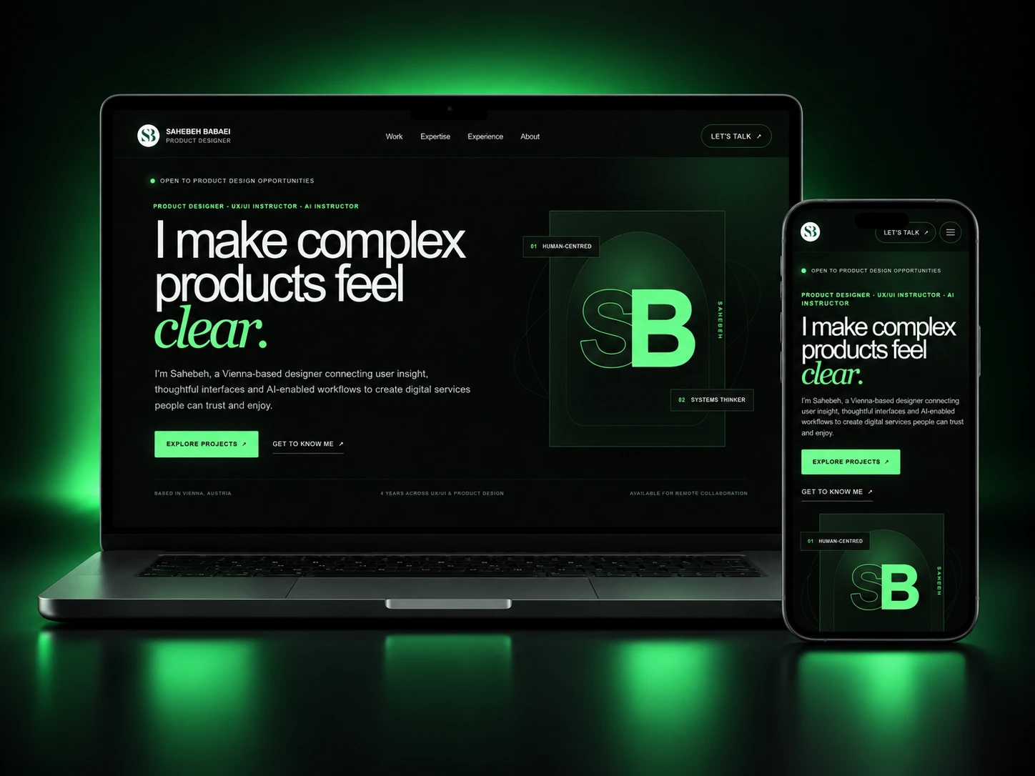 Built beyond desktop. visual 1
